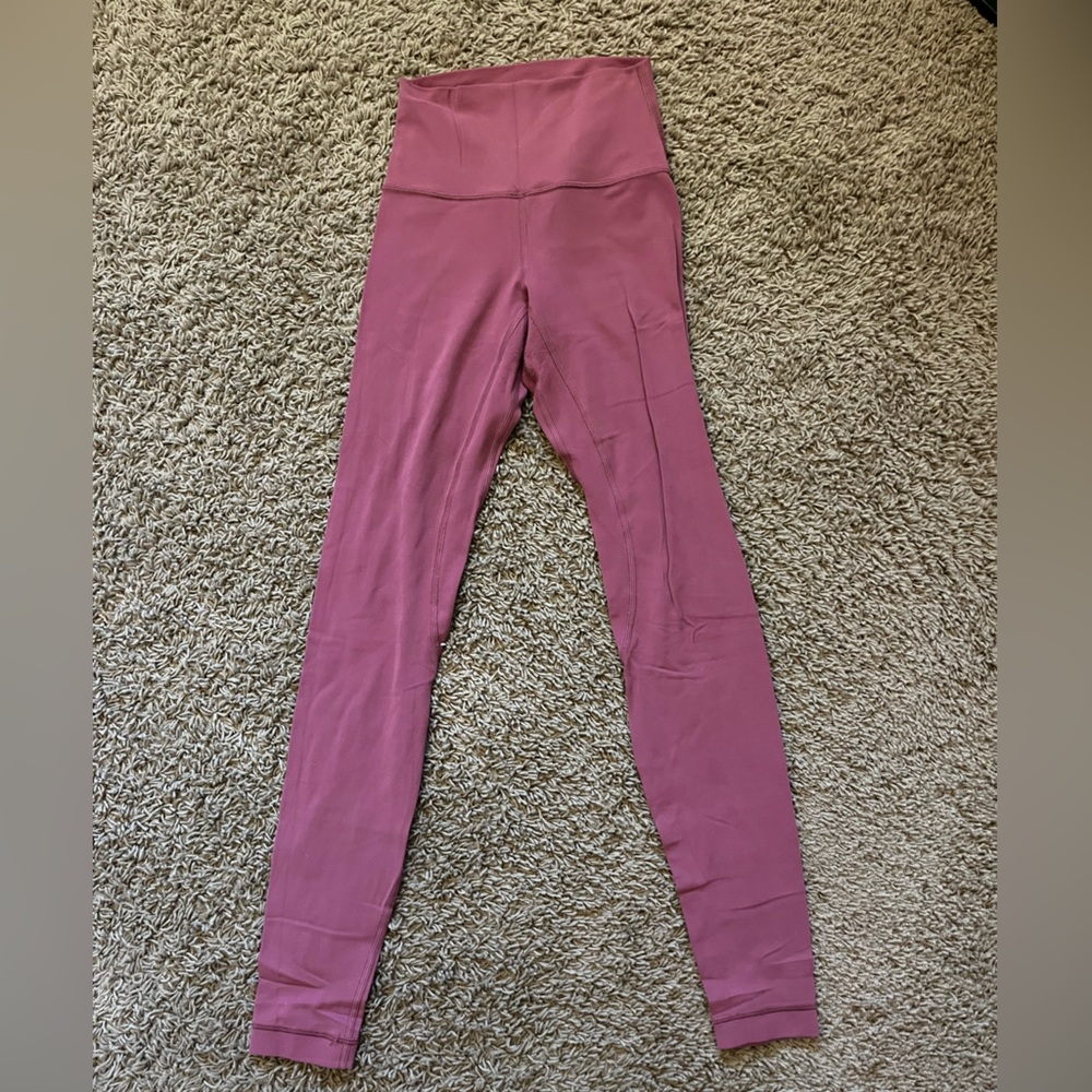 Lululemon Align Leggings Mauve Pink